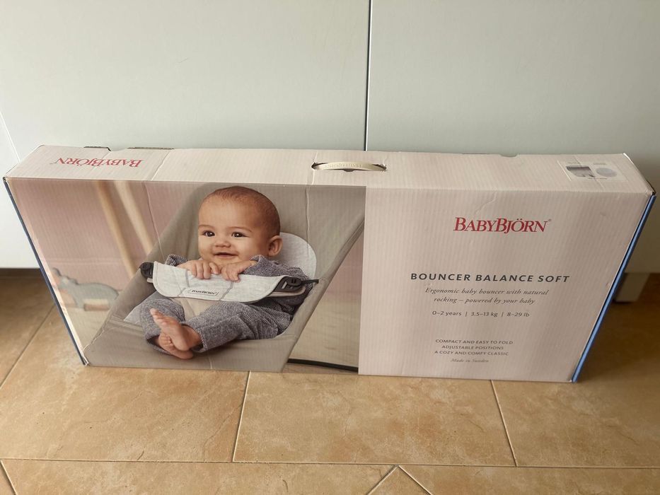 Espreguicadeira de bebé BABYBJORN rosa