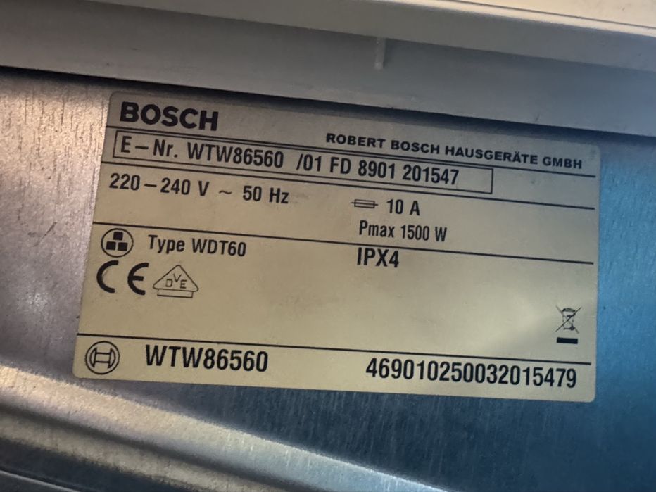 Suszarka bębnowa Bosch
