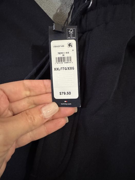 Теплі чоловічі штани Tommy Hilfiger великий розмір оригінал р XXL