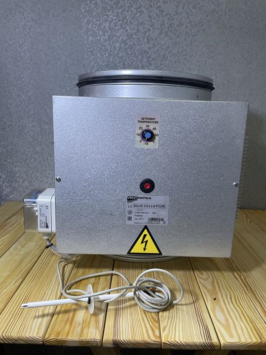 Калорифер електричний EKA NV 315-5.0-2f PTC/PS