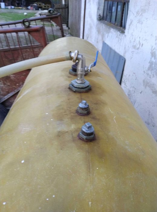 zbiornik na rope olej beczka 600l