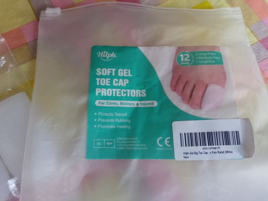 Силіконовий захисний ковпачок для пальців ніг Finger Protection