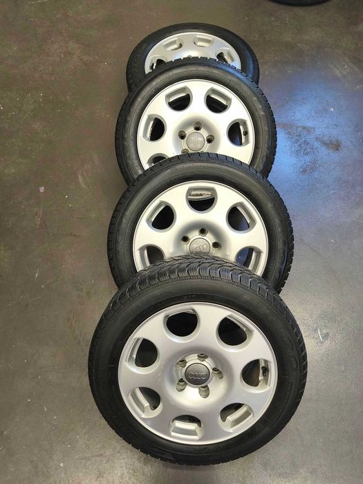 Alufelgi + Opony 16''- 5x112 - AUDI