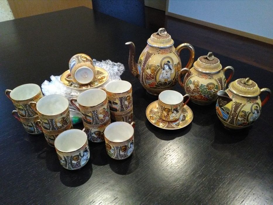 Serviço de café louça japonesa lindíssima Baixa de Preço