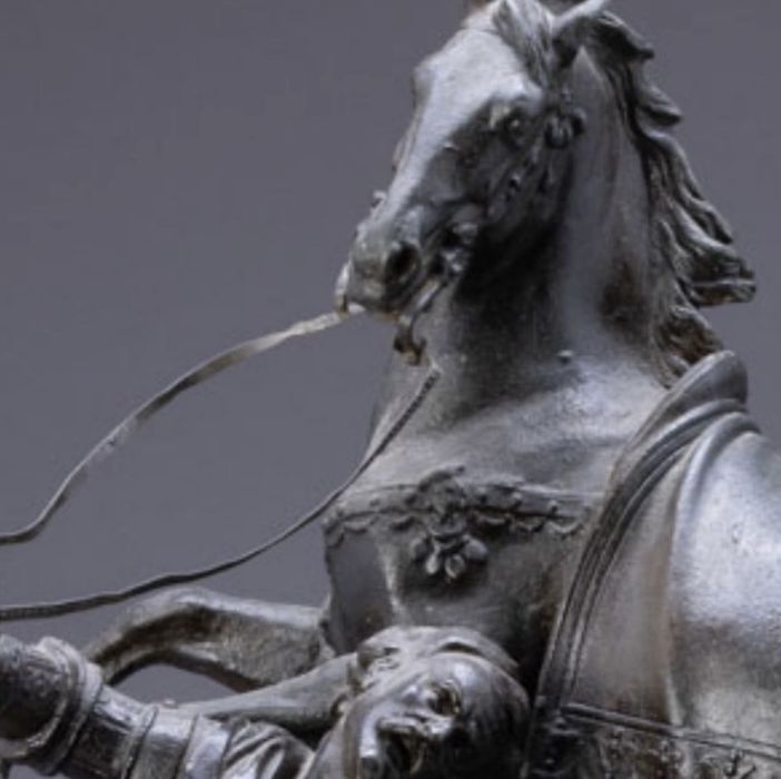 Extraordinário relogio de grandes dimensões em bronze