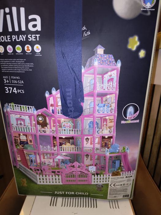 Domek dla lalek duży dla dziecka dziewczynki nowy