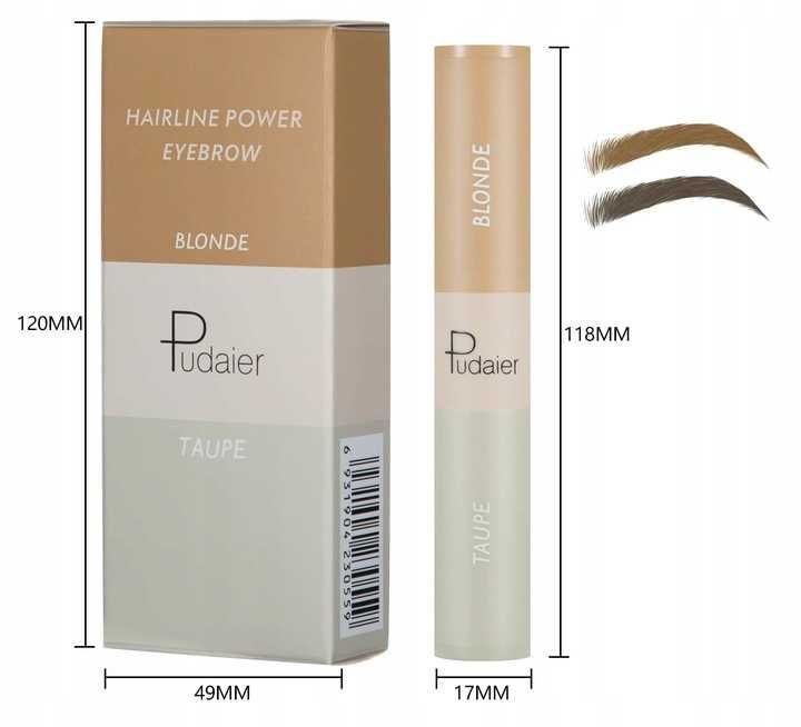 Stempel Do Brwi Pomada brązowy 2 kolory NR3