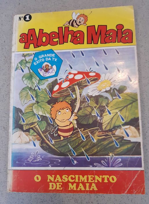 Livro de Banda Desenhada "A Abelha Maia" N° 1 - 1978