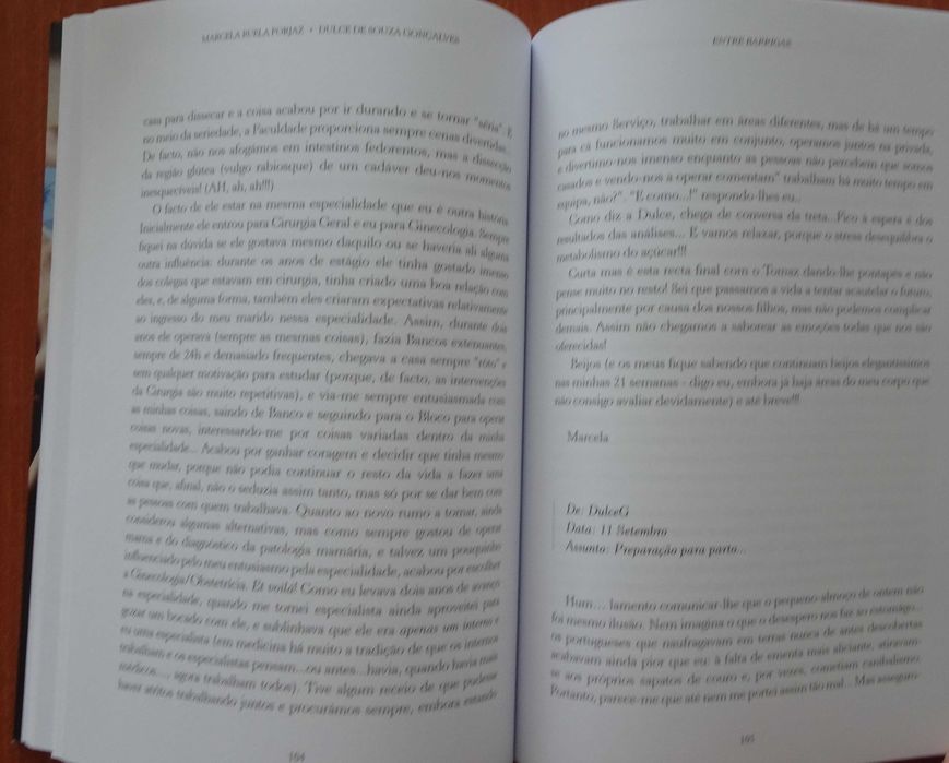 Entre Barrigas de Marcela Ruela Forjaz e Dulce de Souza Gonçalves