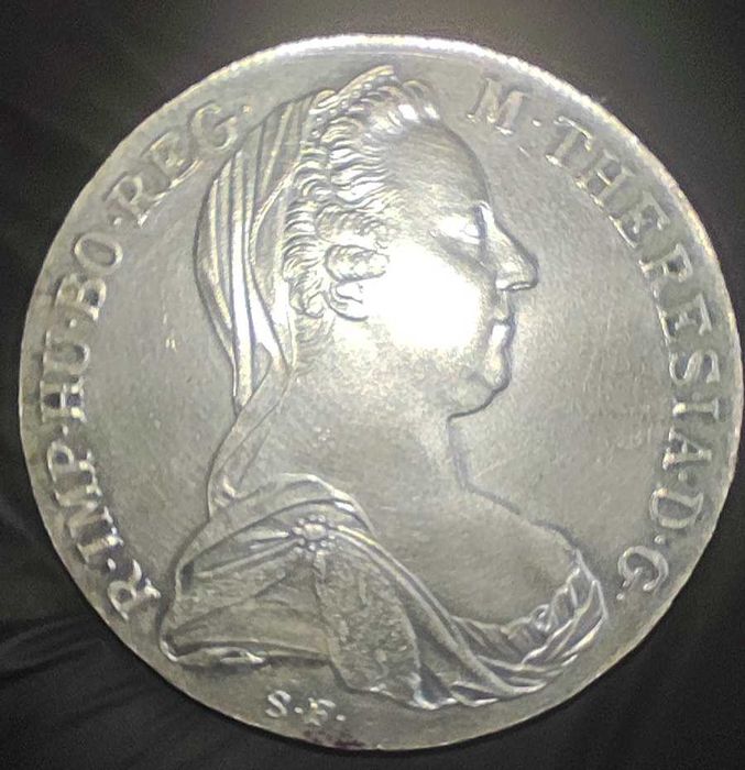 Srebrna moneta: 1 talar 1780 RESTRIKE, Austria
