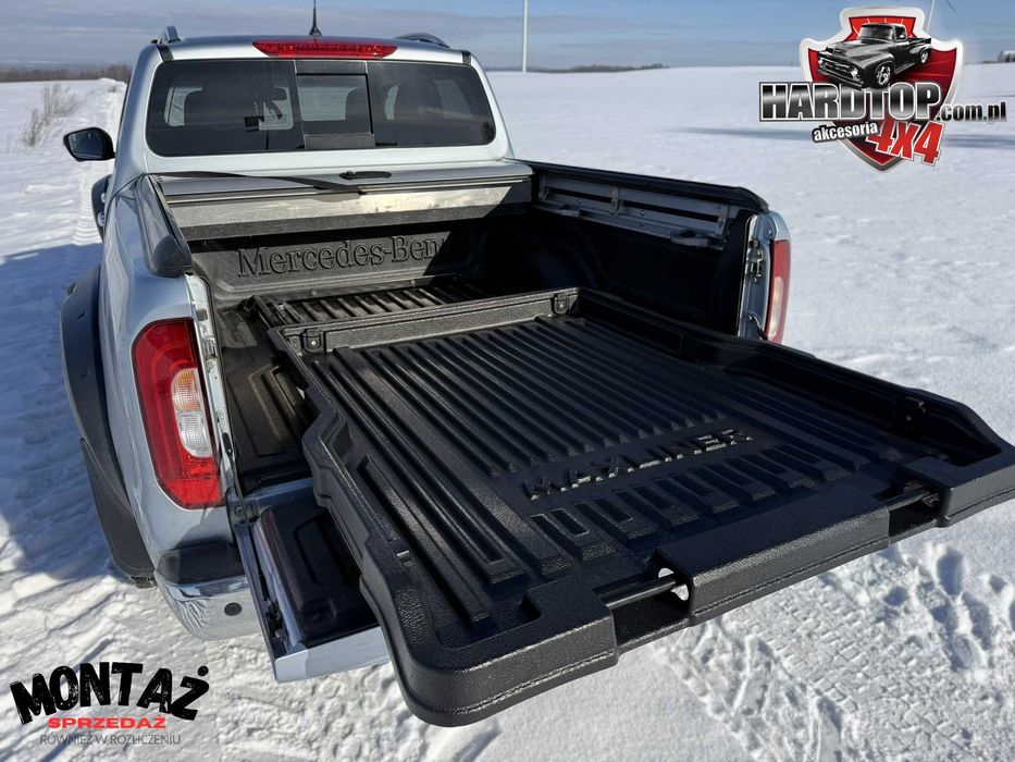 Platforma Wysuwana szuflada Paki pick-up Mercedes X
