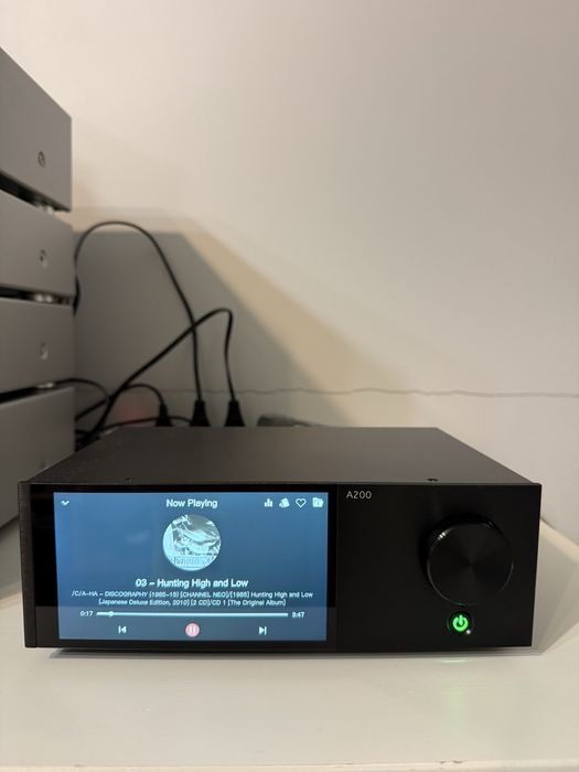 Odtwarzacz sieciowy streamer, USB HDD wyjscia XLR