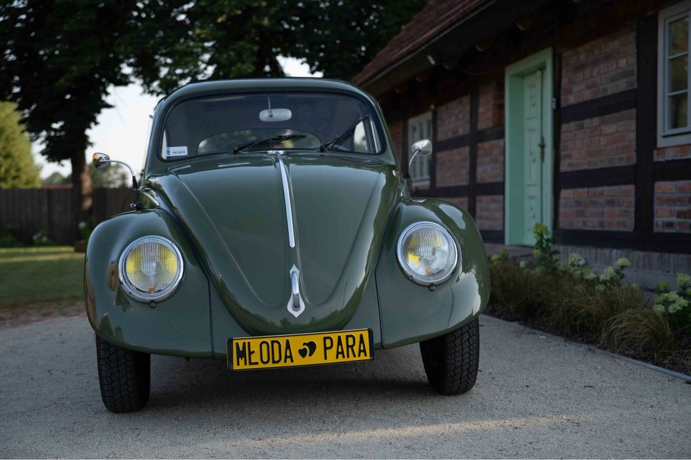 Auto do ślubu auto na wesele klasyk do ślubu garbus vw