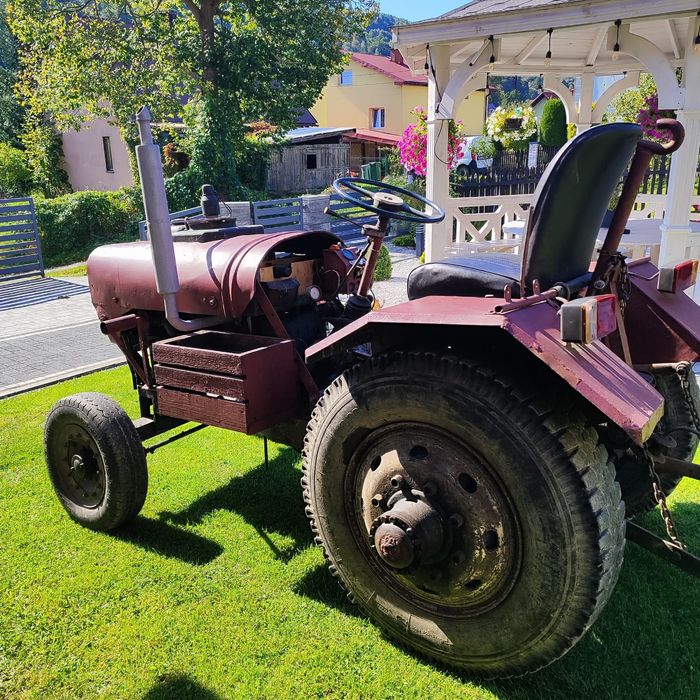 Ciągnik traktor SAM | Andorie S15 | Wóz | Dwukołówka