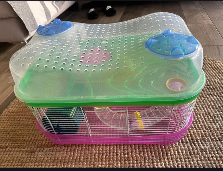 Gaiola hamster com pouco uso
