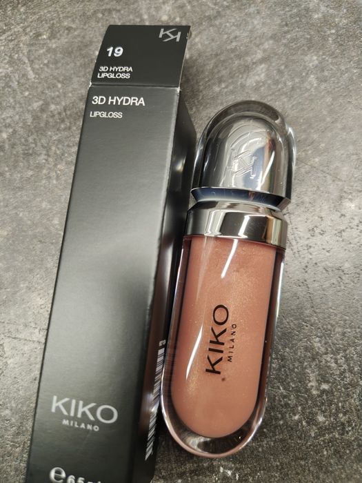 Kiko Milano 3d Hydra Lipgloss gloss błyszczyk NOWY 19 Cream Cashmere CENA OSTATECZNA