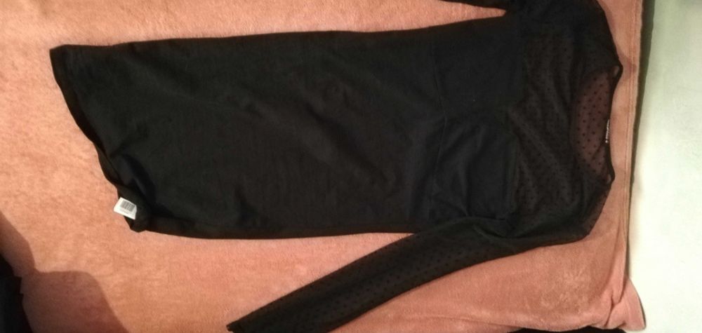 Sexy sukienka, bardzo elegancka czarna rozmiar s