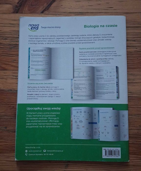 Karty pracy Biologia na czasie 3  nowa era-zakres podstawowy
