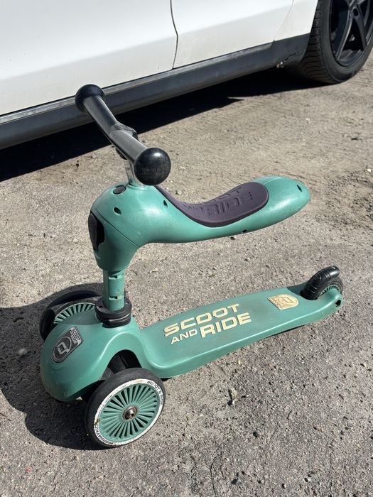 Cамокат біговел Scoot and Ride 2в1(трансформер)