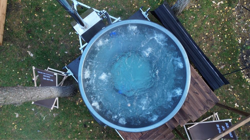 Mobilna balia jacuzzi spa