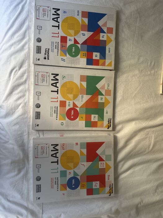MAT 11 , livros matematica A 11° ano