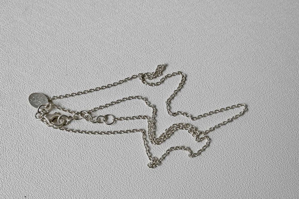 925 srebro silver NEXT ankier łańcuszek 45cm 3g 1mm
