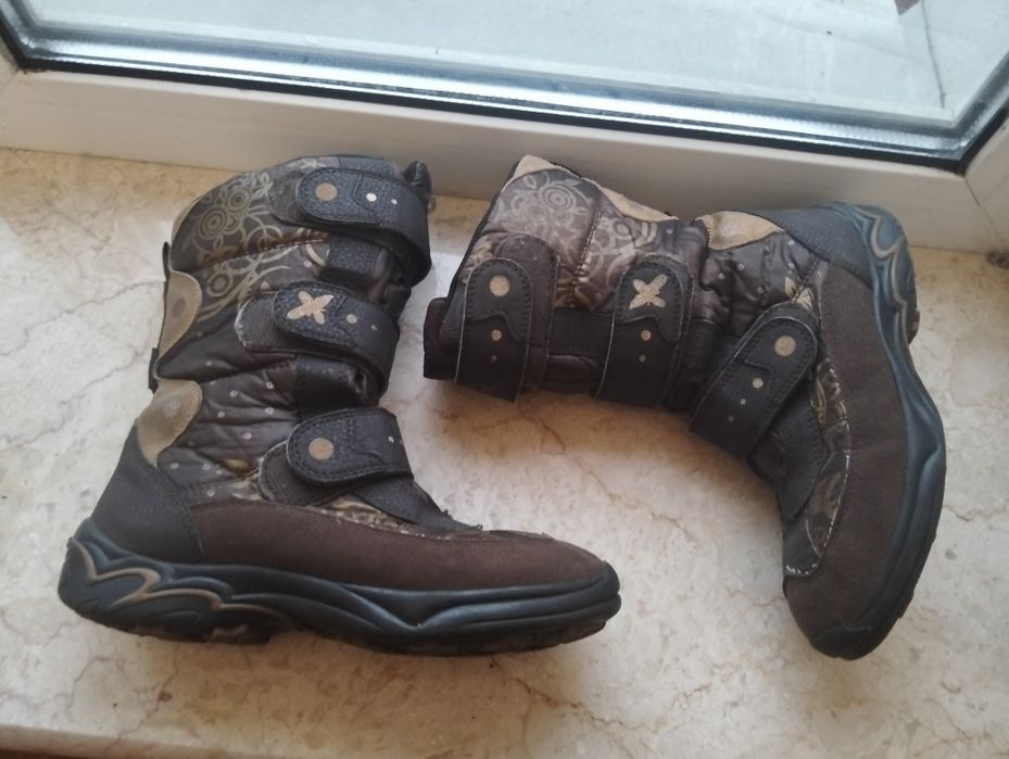 Geox ecco super fit viking 21,22,23,24,25,26,31,32,36 зимние ботинки