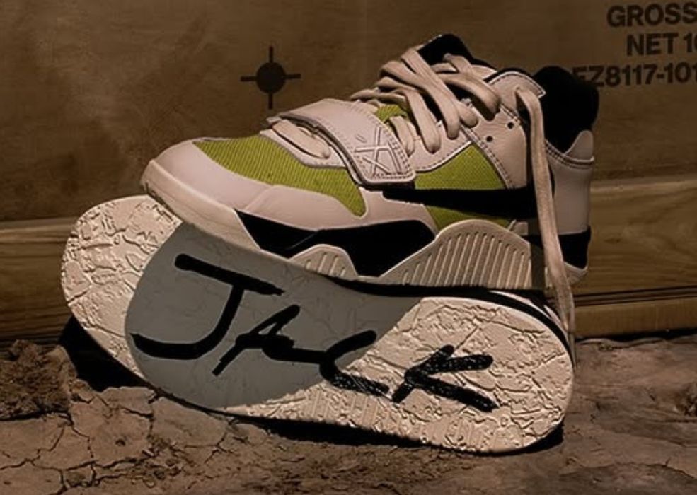 Nike travis scott cj1 t rexx bright cactus