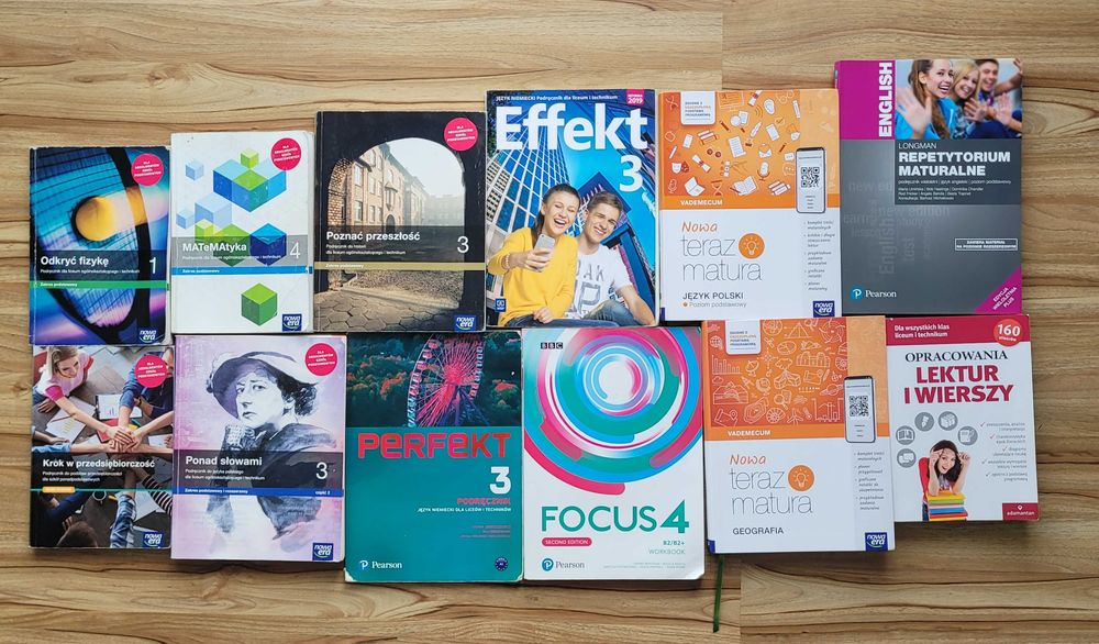 Podręczniki do liceum/technikum 3/4 klasa