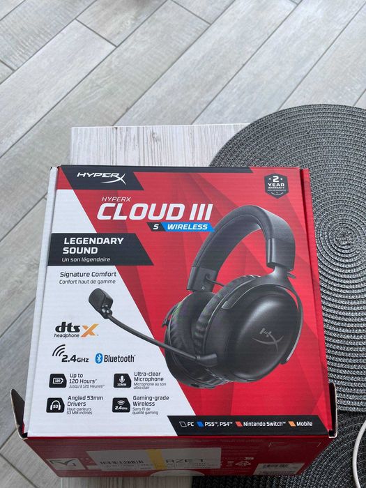 Навушники HyperX Cloud III S Wireless