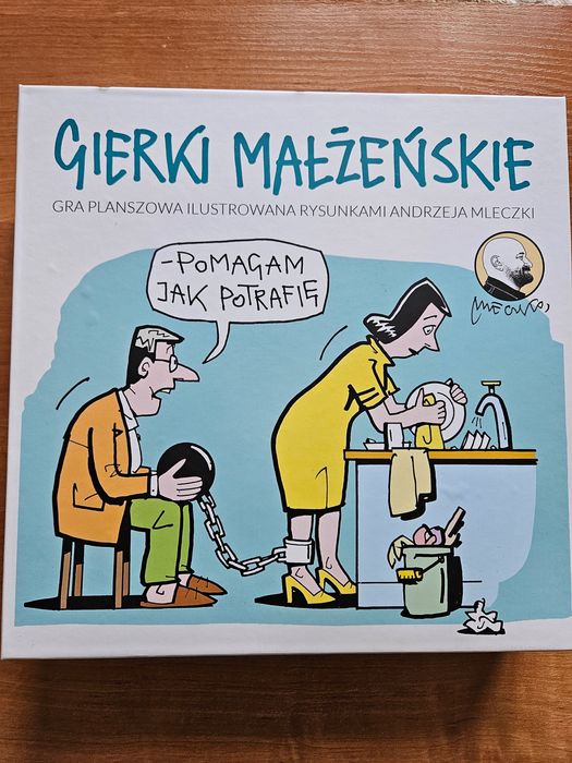 Gra planszowa "Gierki małżeńskie dla par (także kilka par) - jak nowa