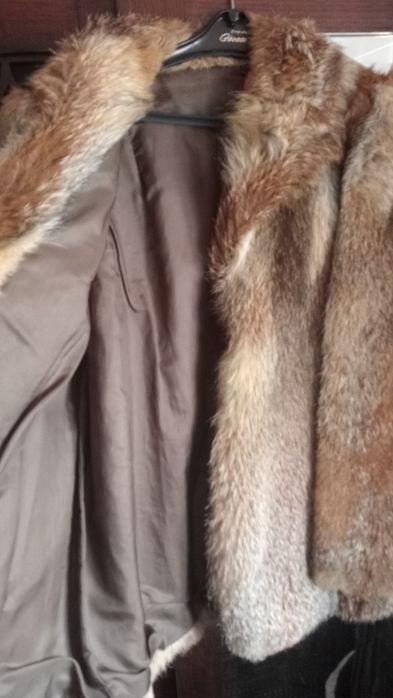 Casaco pêlo de raposa