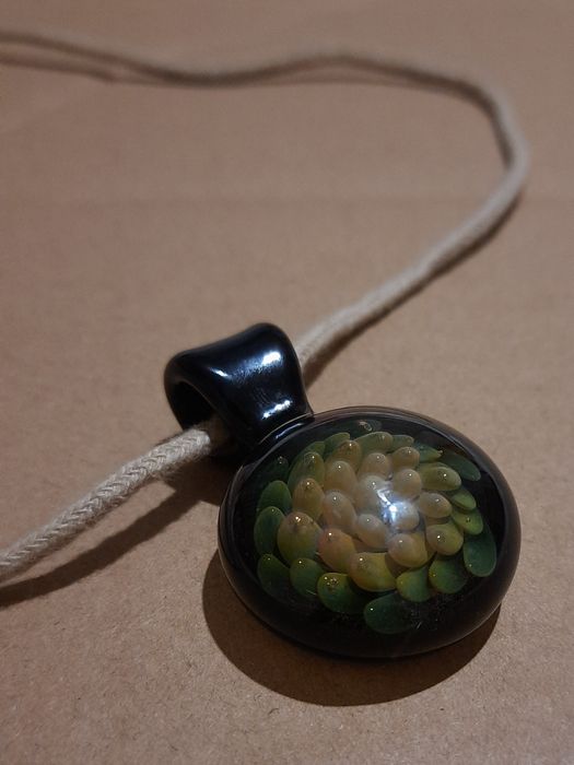 Красивый кулон подвеска из муранского стекла