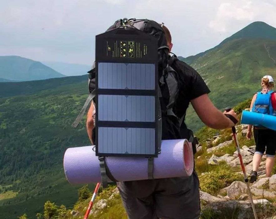 Солнечная панель Allpowers 21W EFTE 2.5A складная сонячна складна