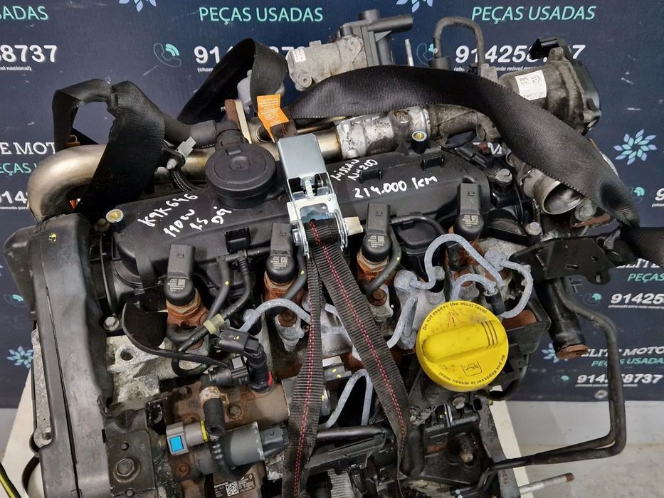 Motor usado K9K646 NISSAN NV200 1.5 DCI 110CV KADJAR QASHQAI SCENIC