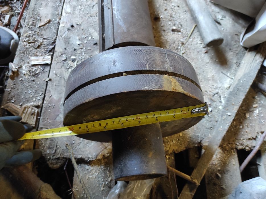 Wałek do heblarki grubościówka 350mm krejzegi
