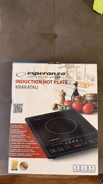 Kuchenka płyta indukcyjna Esperanza przenośna