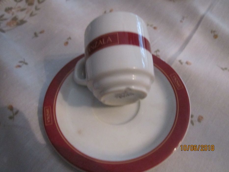 Chávenas de café de coleção