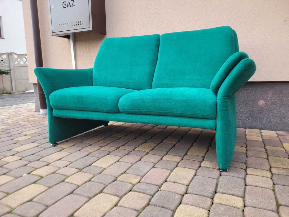 Nowoczesna Sofa Z Funkcją Relaxu Zielona - Transport