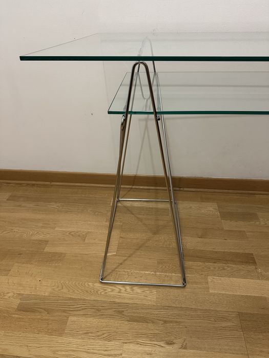 Secretária de vidro temperado KARE