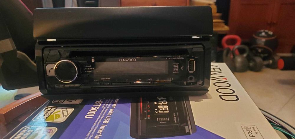 Auto-rádio Kenwood KDC-BT510U | USB – AUX – CD – BLUETOOTH - NOVO