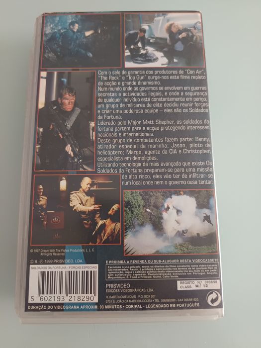 VHS soldados da fortuna