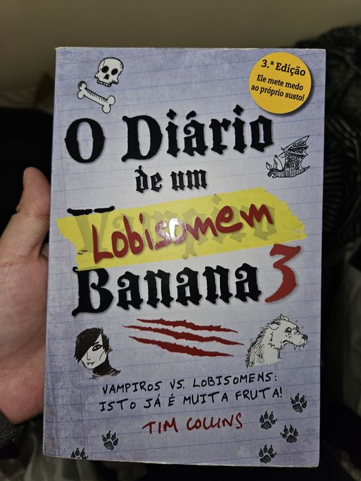 Livro- Diário de um lobisomens banana 3