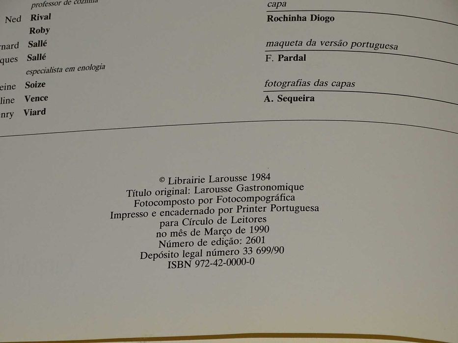 Larousse Gastronómico (3 volumes)