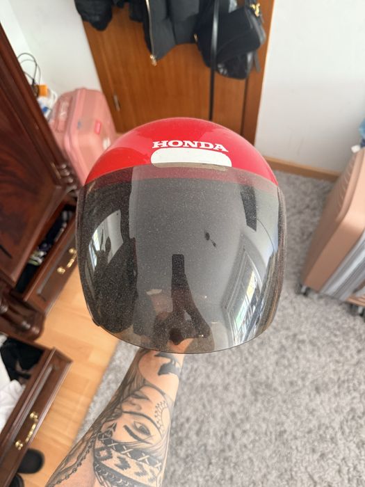 Capacete LS2 e Capacete Honda
