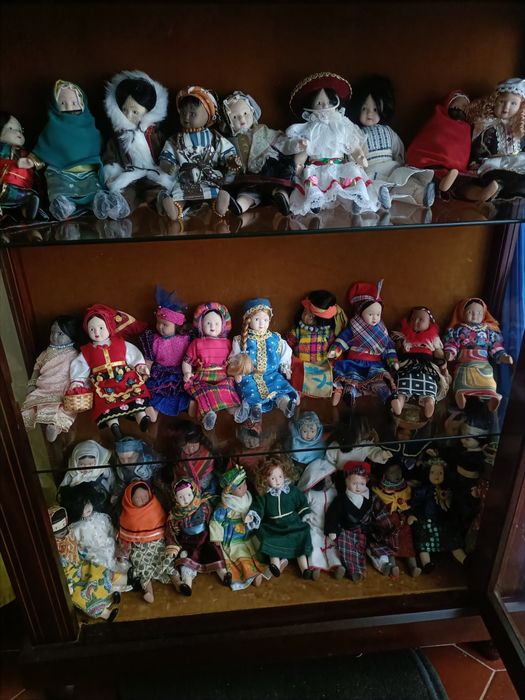 Coleção Bonecas de porcelana