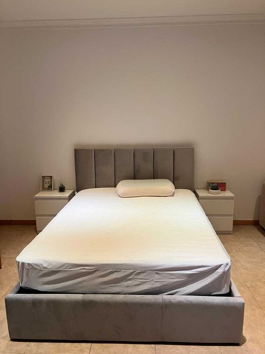 quarto grande com varanda arrendar T2 Nogueira Maia Jardim Solinca