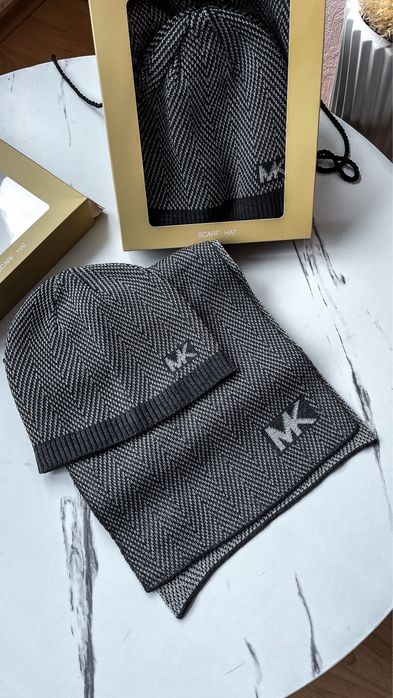 Michael kors шапка шарф подарунковий набір оригінал