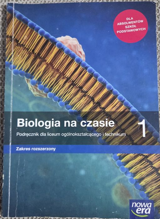 Biologia na czasie 1 zakres rozszerzony nowa era