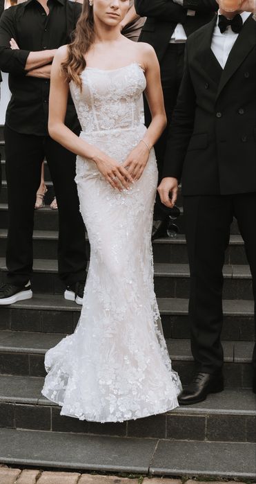 Skunia ślubna rybka Vanilla Sposa Fabiana